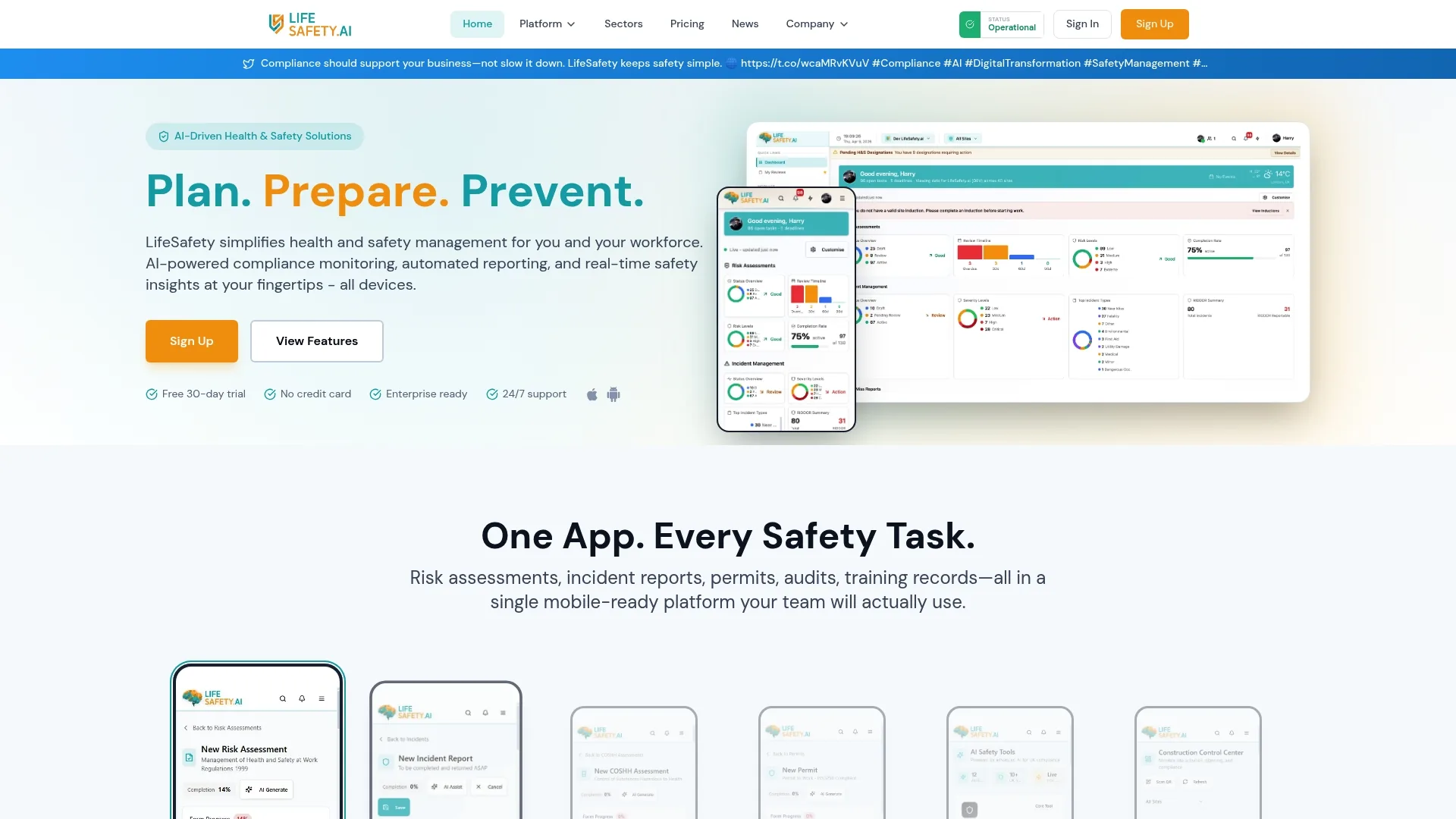 SiteChief platform